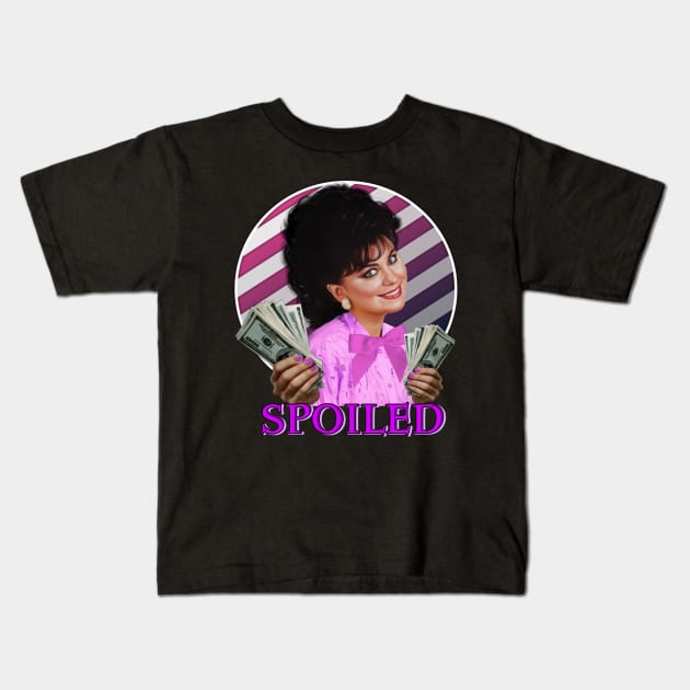 Delta Burke - Suzanne Sugarbaker Kids T-Shirt by Indecent Designs